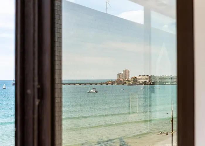 公寓 Au Pied De La Plage, Vue Imprenable Sur La *