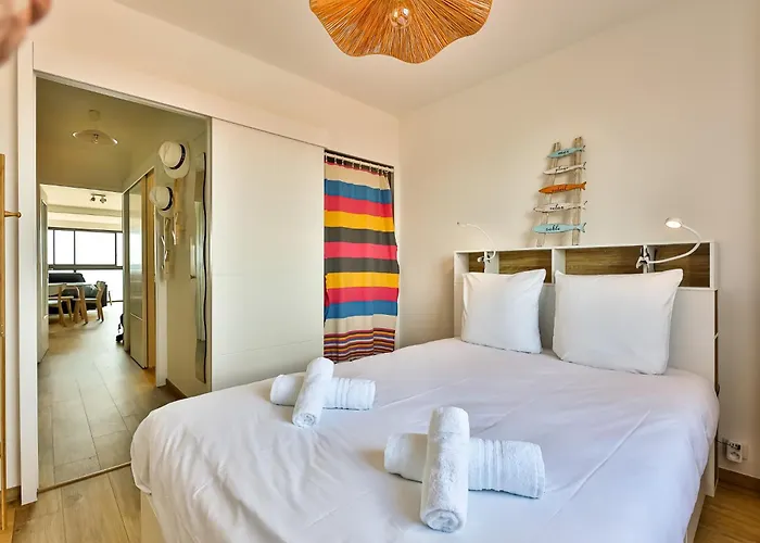 公寓 Au Pied De La Plage, Vue Imprenable Sur La *