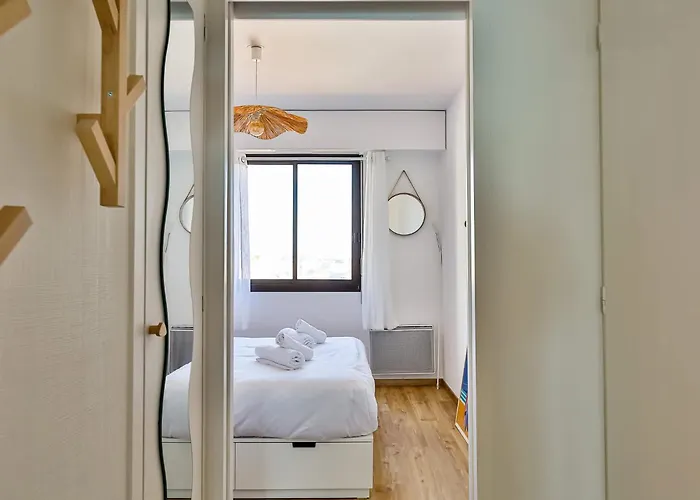 Au Pied De La Plage, Vue Imprenable Sur La 公寓 莱萨布勒-多洛讷